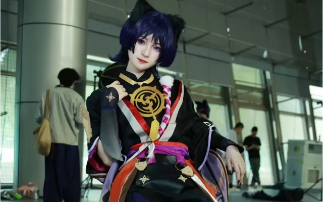 (散兵 原神)原元神散兵cosplay：跨越次元的英雄重现生机