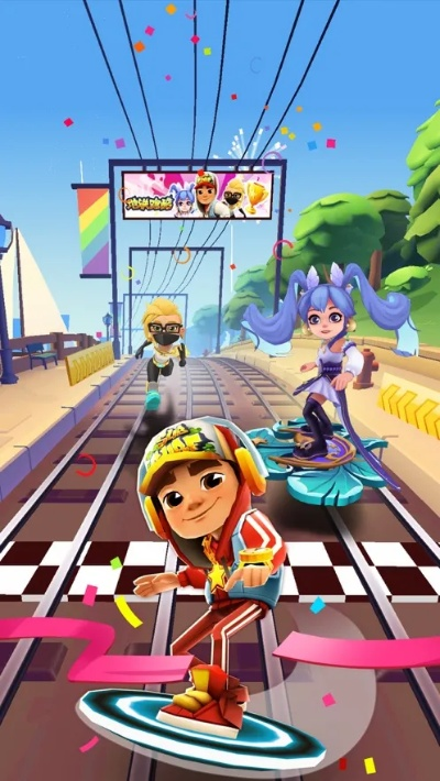 (逃跑吧少年国际服下载安装)快来跟随Subway Surf国际服逃跑吧少年畅游地铁世界