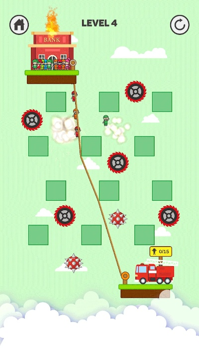 无敌脑洞王者99关悬崖救援：创意无限，智慧未极限，勇气引路前行